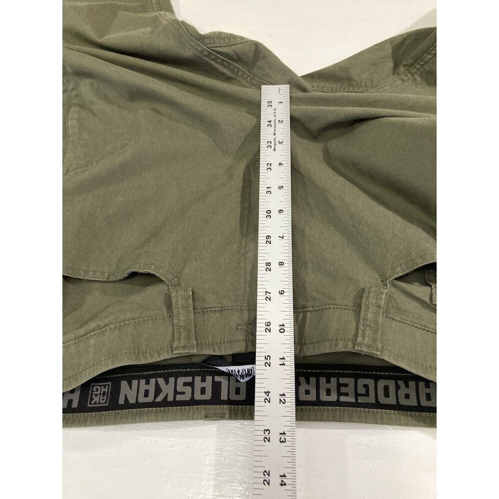AKHG Alaskan Hardgear Pants Womens 10L Green Stone Run Relaxed 7 Pocket - Picture 13 of 15